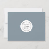 ARYA Sage Green Eucalyptus Business - Hartelijk da Kaart (Achterkant)