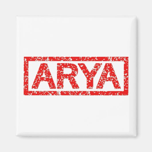 Arya Stamp Magneet (Voorkant)