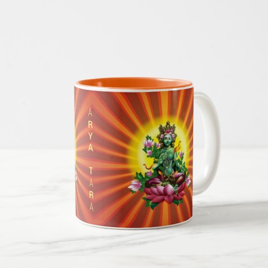 Ārya Tārā Green Buddha Mok (Voorkant rechts)