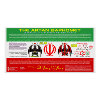 Aryan Baphomet Perfect Poster