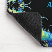 ARYAN ~ Vreemd 3D-patroon ~ Gepersonaliseerd Muismat (Hoek)