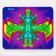 ARYAN ~ Zany Heet Rood, Groen, Blauw en Geel ~