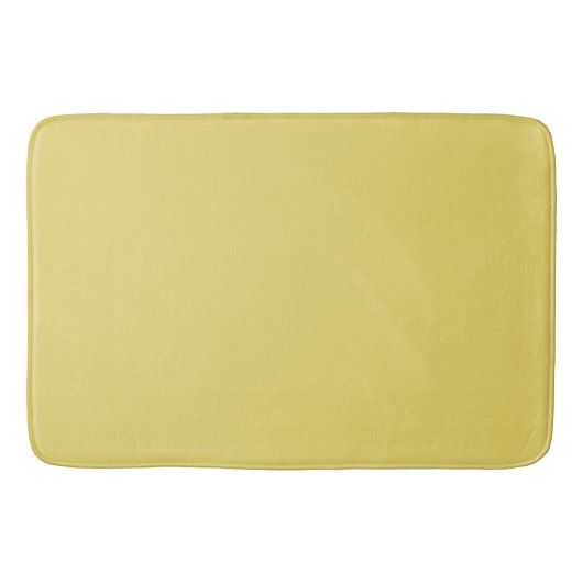 Arylide geel (effen kleur) badmat (Voorkant)