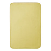 Arylide geel (effen kleur) badmat (Voorkant Verticaal)