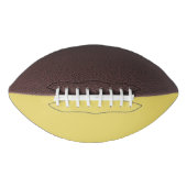 Arylidegeel (vaste kleur) american football (Voorkant)