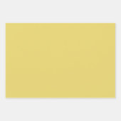 Arylidegeel (vaste kleur) inpakpapier vel (Voorkant)