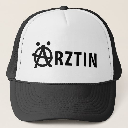 Ärztin-pictogram Trucker Pet (Voorkant)
