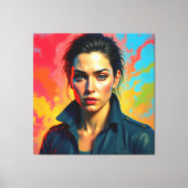 AS 15000 – “Sofia” - Waakzaam Canvas Afdruk (Voorkant)