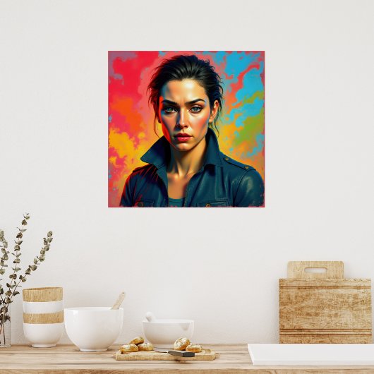 AS 15000 – “Sofia” - Waakzaam Poster (Keuken)