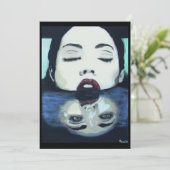 ‘As Above, So Below’ Painting on a Small-Scale Pri Kaart (Staand voorkant)