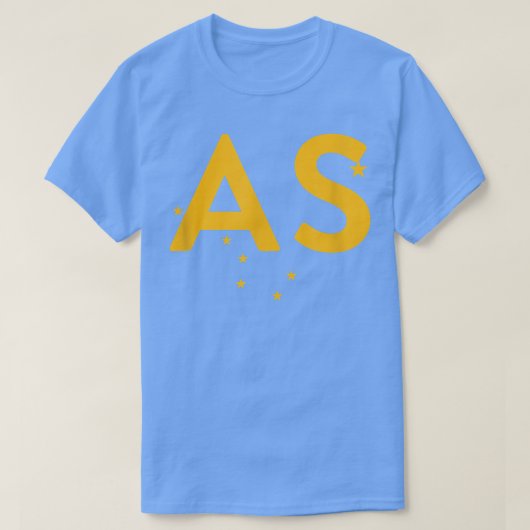 AS - Alaska Three Part Combo Design - Alaskan Flag T-shirt (Design voorkant)