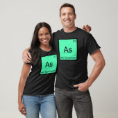 As - Alto Saxophone Funny Chemistry Element Symbol T-shirt (Unisex)