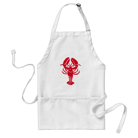 AS Apron Red Lobster Standaard Schort (Voorkant)