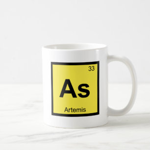 As - Artemis Goddess Chemistry Periodieke Tabel Koffiemok