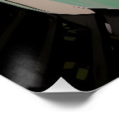 As Congenial and Genuine As the Midnight Sun Perfect Poster (Hoek)