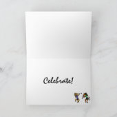 AS- Dancing Horses Verjaardag Kaart (Binnen)