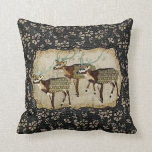  as Deer MoJo Pillow Kussen