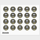 As Element of Surprise Ronde Sticker (Vel)