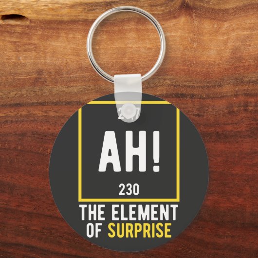 As Element of Surprise Sleutelhanger (Voorkant)