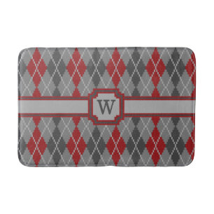 As en Gloeiende Resten Argyle Badmat