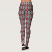 As en Gloeiende Resten Argyle Broek Leggings (Achterkant)