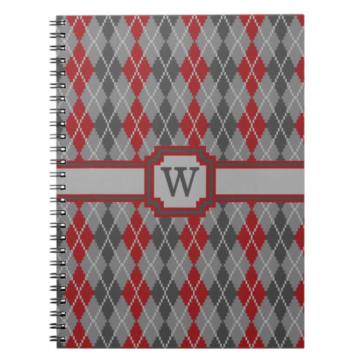 As en Gloeiende Resten Argyle Notitieboek (Voorkant)