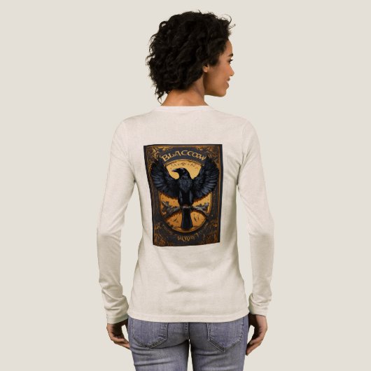 As en snavel Tri-Blend shirt (Achterkant)