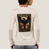 As en snavel Tri-Blend shirt (Achterkant)