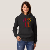 As If   Cool Nonsense Quote Hoodie (Voorkant volledig)