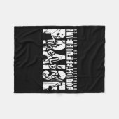 As Long As I'm Breathing Ive Got A Reason To Prais Fleece Deken (Voorkant (Horizontaal))