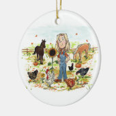 AS-MALL KERAMISCH ORNAMENT (Links)