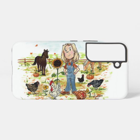 AS-MALL SAMSUNG GALAXY HOESJE (Achterkant horizontaal)