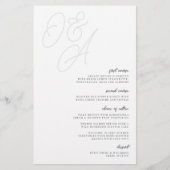 As | Manuscript Watermark Monogram Weddenschap (Voorkant)