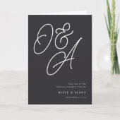 As | Manuscript Watermark Monogram Weddenschap Programma (Voorkant)