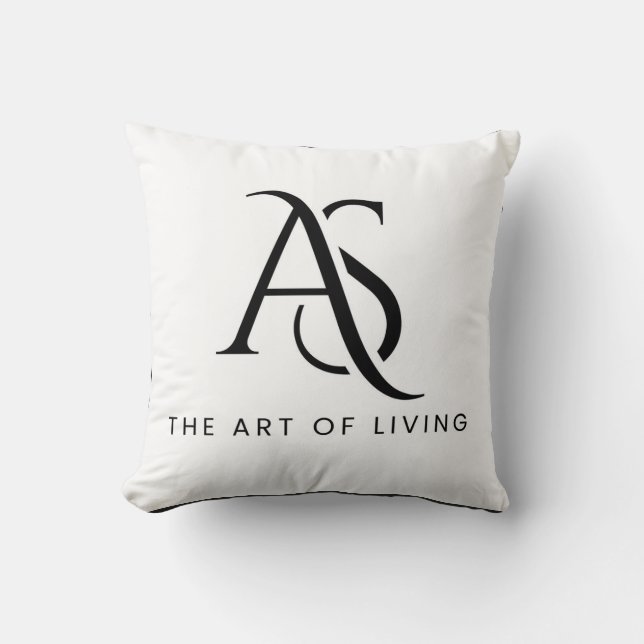 AS Monogram: Art of Living Kussen (Voorkant)