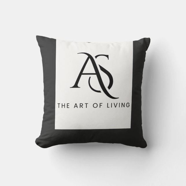 AS Monogram: Art of Living Kussen (Voorkant)
