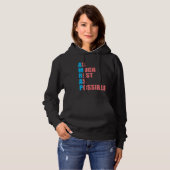 As Much Rest As Possible AMRAP  Trendy Hoodie (Voorkant volledig)
