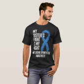 AS My Sister's Fight Is My Fight Ankylosing Spondy T-shirt (Voorkant volledig)