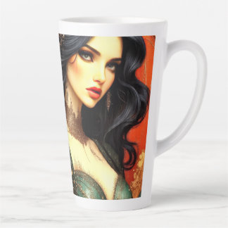 As naar schoonheid latte mok