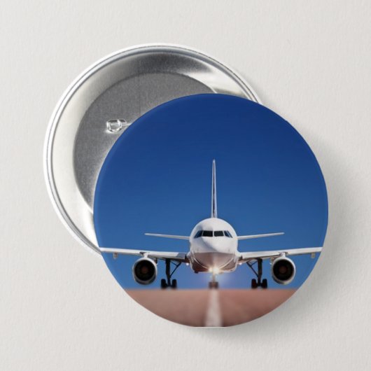 as ronde button 7,6 cm (Voorkant /achterkant)