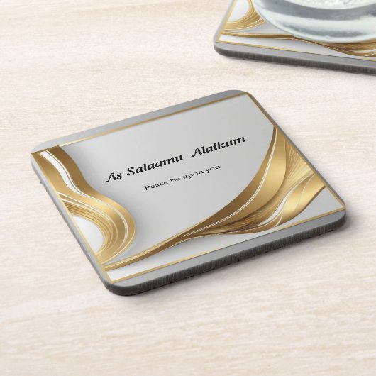 As Salaamu Alaikum Bier Onderzetter (Linkerzijde)