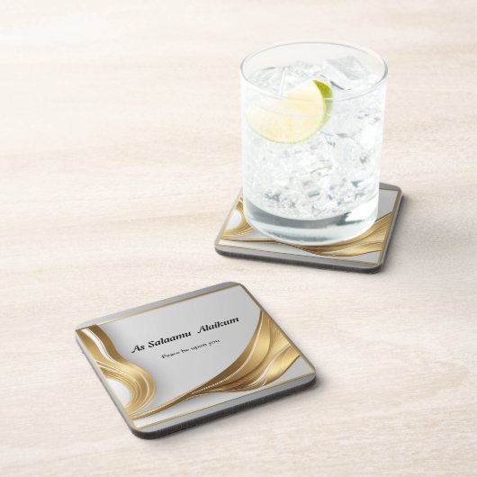 As Salaamu Alaikum Bier Onderzetter (Rechterzijde)