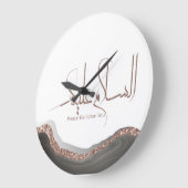 As-salamu Alaykum arabische kalligrafie, moderne i Grote Klok (Hoek)