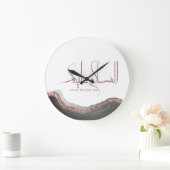 As-salamu Alaykum arabische kalligrafie, moderne i Grote Klok (Huis)