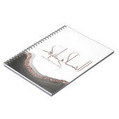 As-salamu Alaykum arabische kalligrafie, moderne i Notitieboek (Linkerzijde)