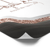 As-salamu Alaykum arabische kalligrafie, moderne i Poster (Hoek)