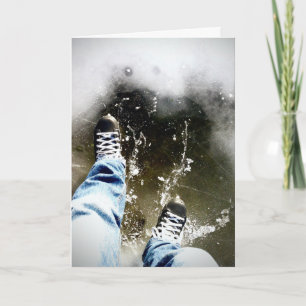 As Schuine stand Feestdagen Kaart