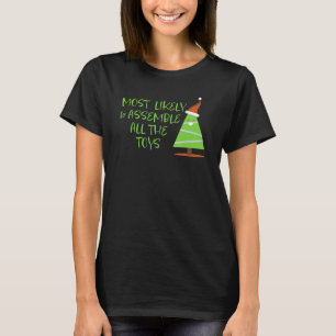 AS T-shirts Familie Vakantie Waarschijnlijk Samens