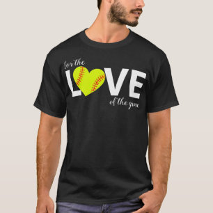 AS tees Voor Love Game Honkbal Softbal