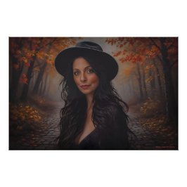 As The Season Turns To Velvet Perfect Poster